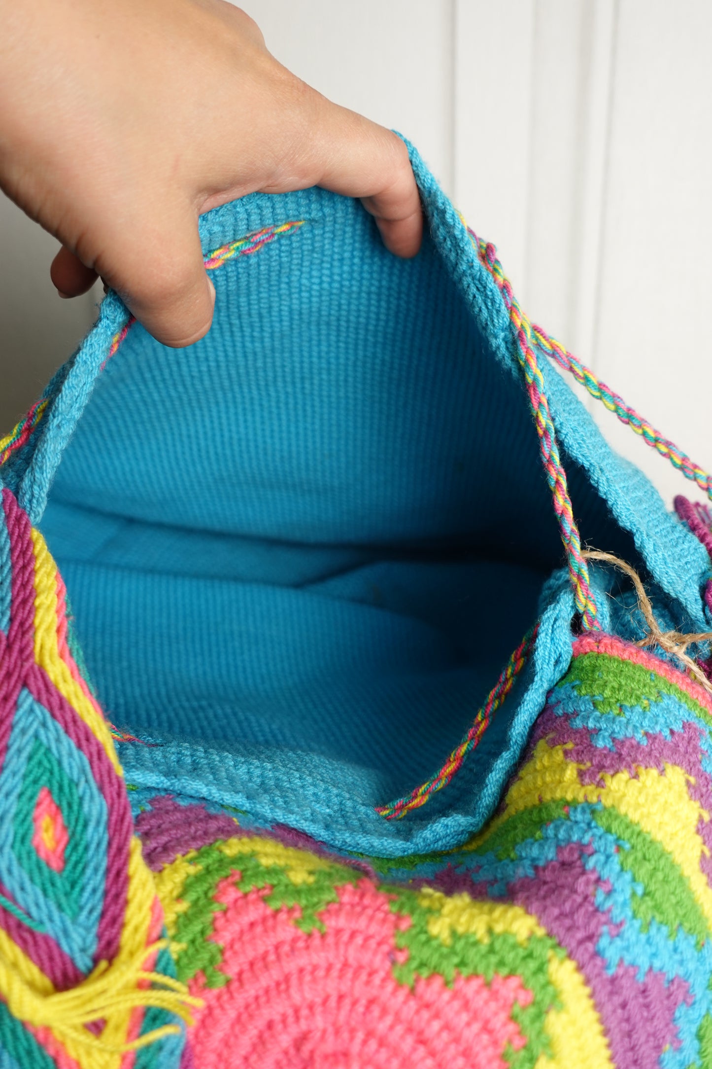 Sac bandoulière artisanal vintage années 70 – Bohème & Hippie