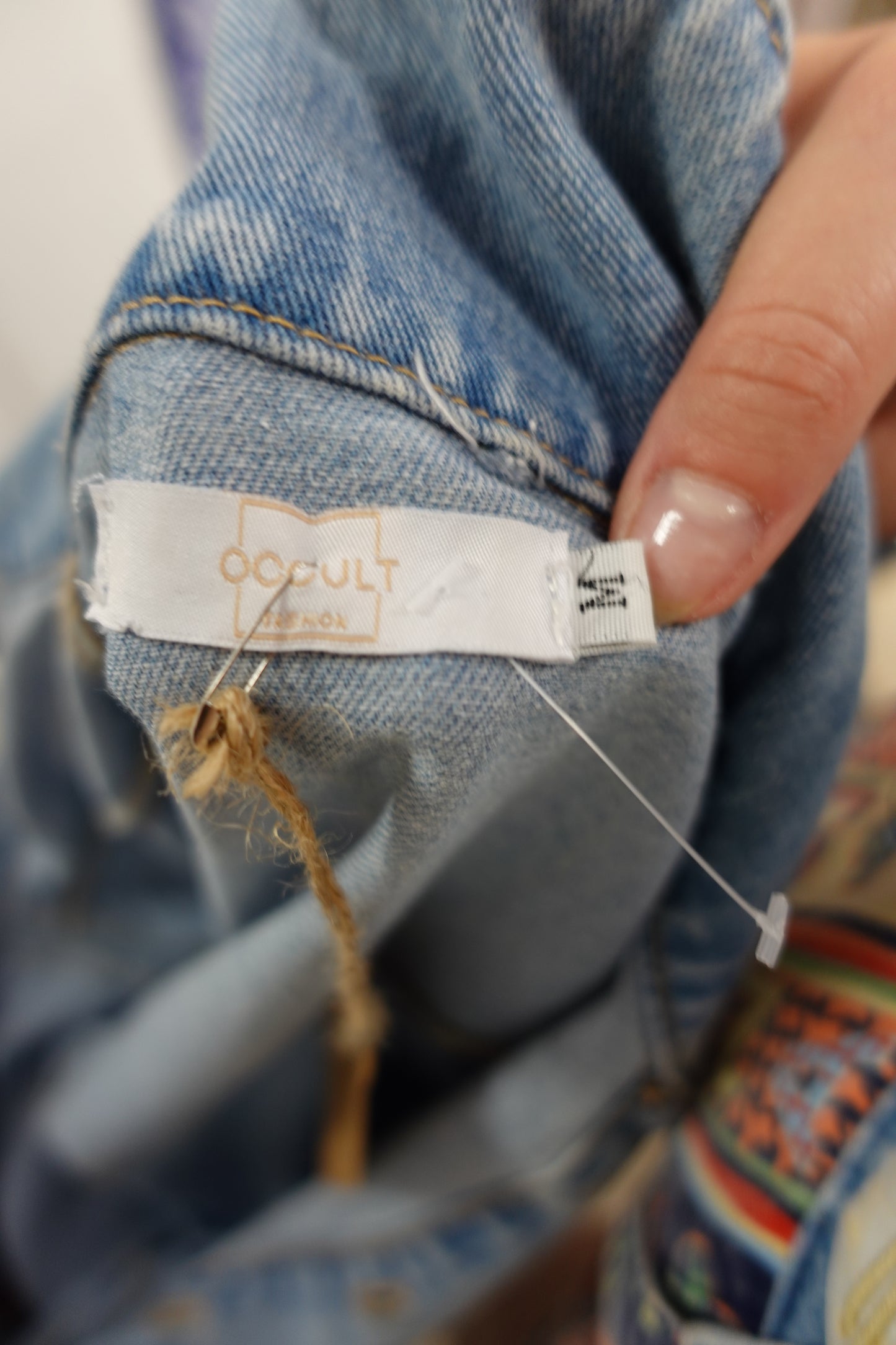 Combinaison en denim structurée – Inspiration Années 80