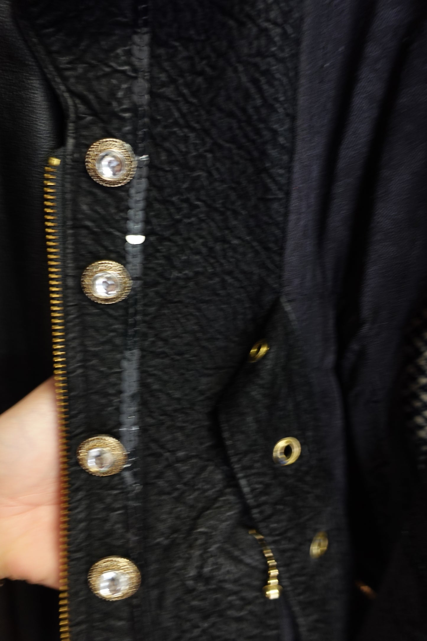 Veste Blazer Longue "Midnight" à Sequins et Ceinture — Pièce d'Archive Rétro