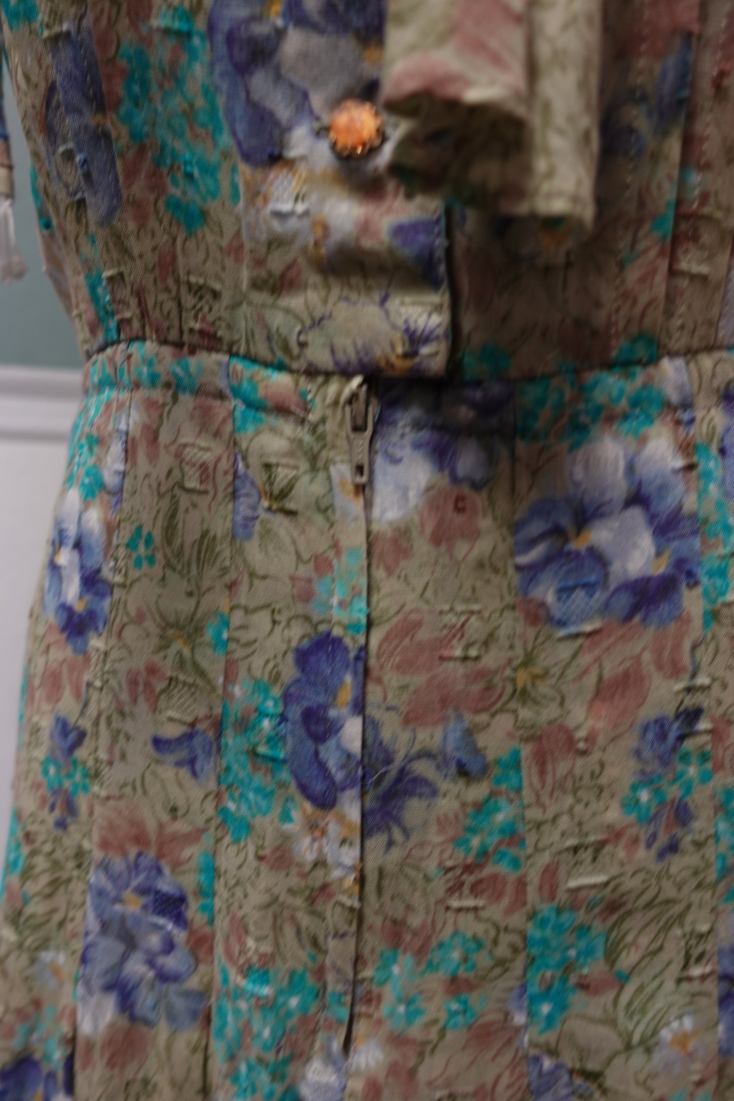 Robe Vintage "Belle Vogue" – Édition Tokyo – 100% Cupro