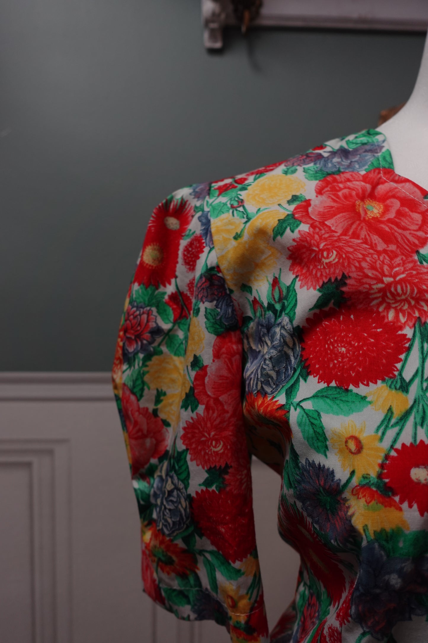 Ensemble de créateur d'époque – Coton Fleuri & Made in France