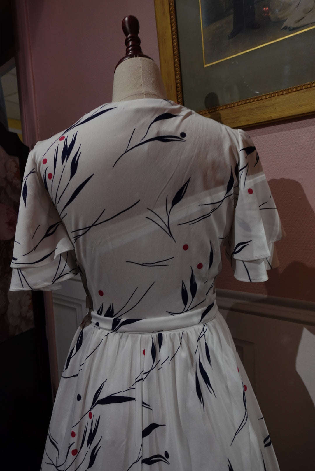 La Robe "Guinguette" — Fait Main Vintage (Style 50s)