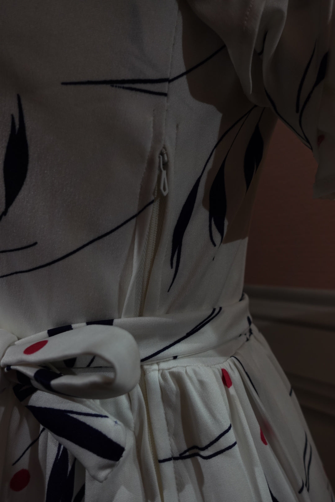 La Robe "Guinguette" — Fait Main Vintage (Style 50s)