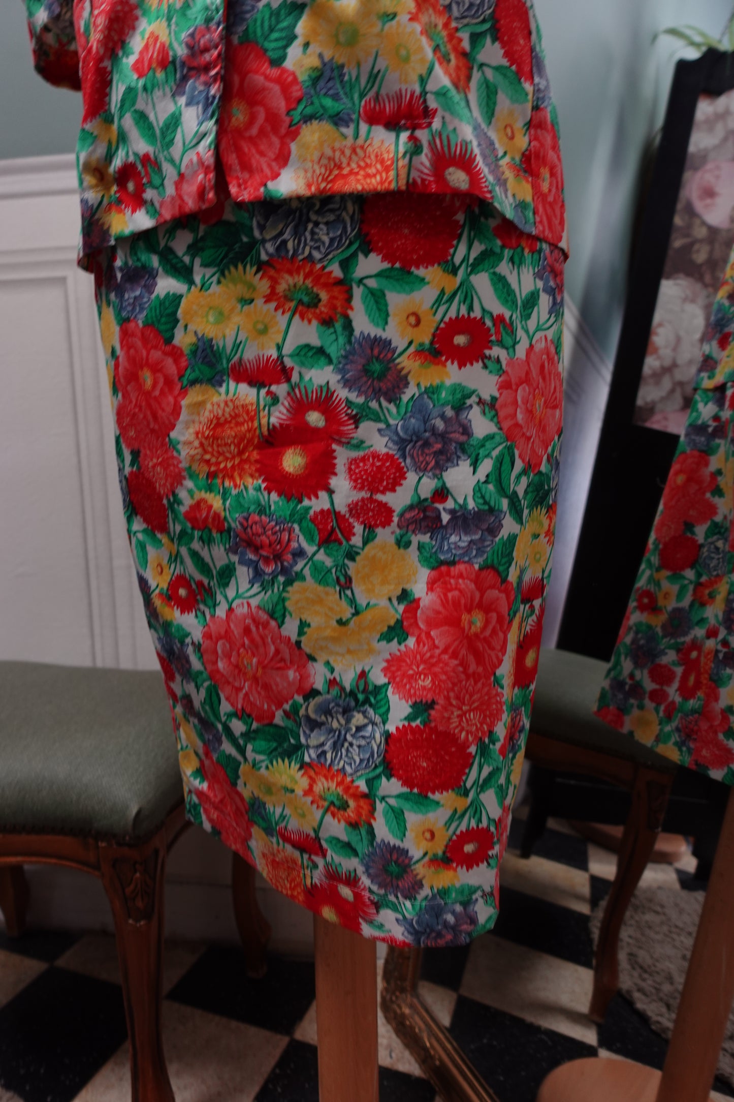 Ensemble de créateur d'époque – Coton Fleuri & Made in France