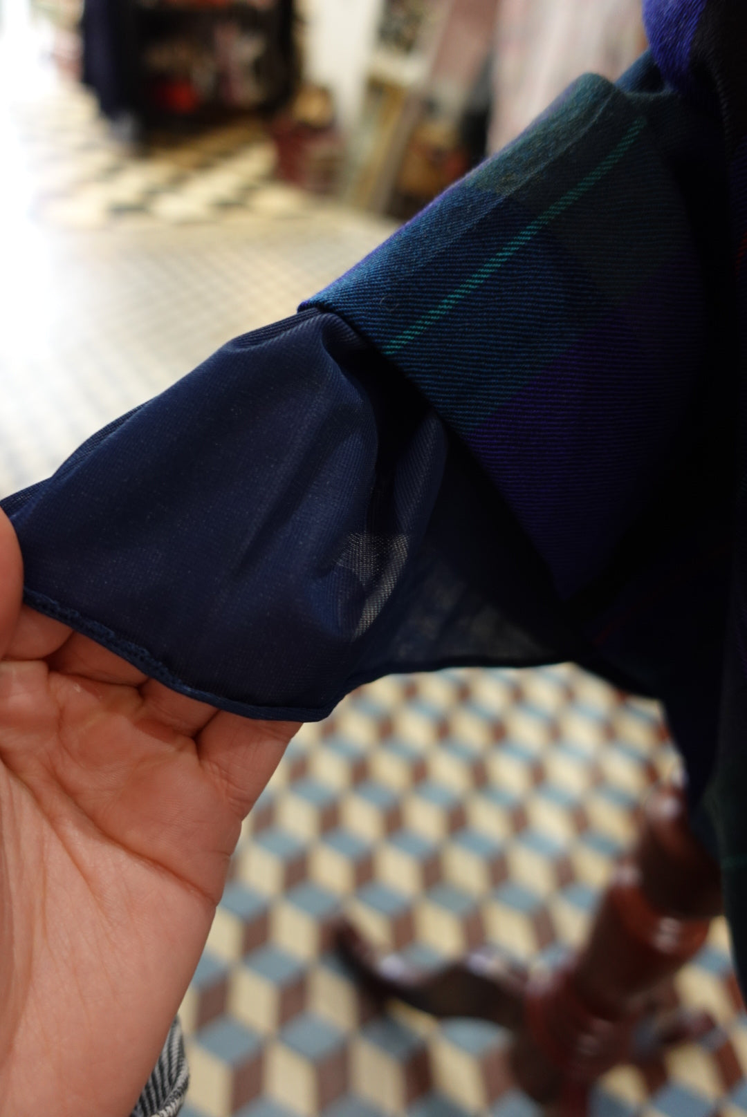 La Jupe Tartan "British Heritage" - Laine Made in UK