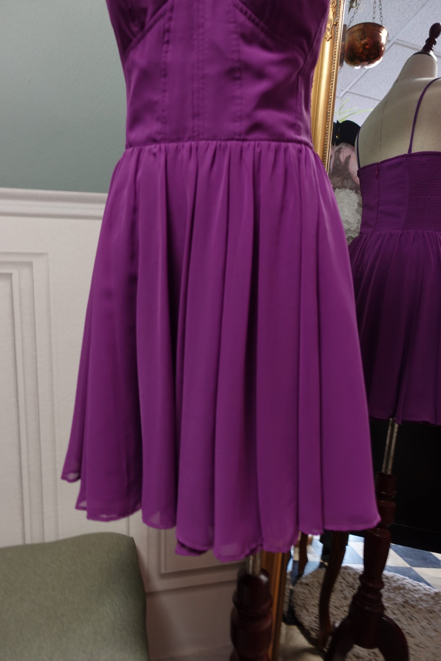 Robe Guess violette – Coupe bustier – Taille S