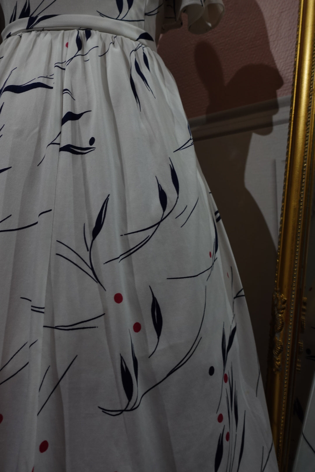 La Robe "Guinguette" — Fait Main Vintage (Style 50s)