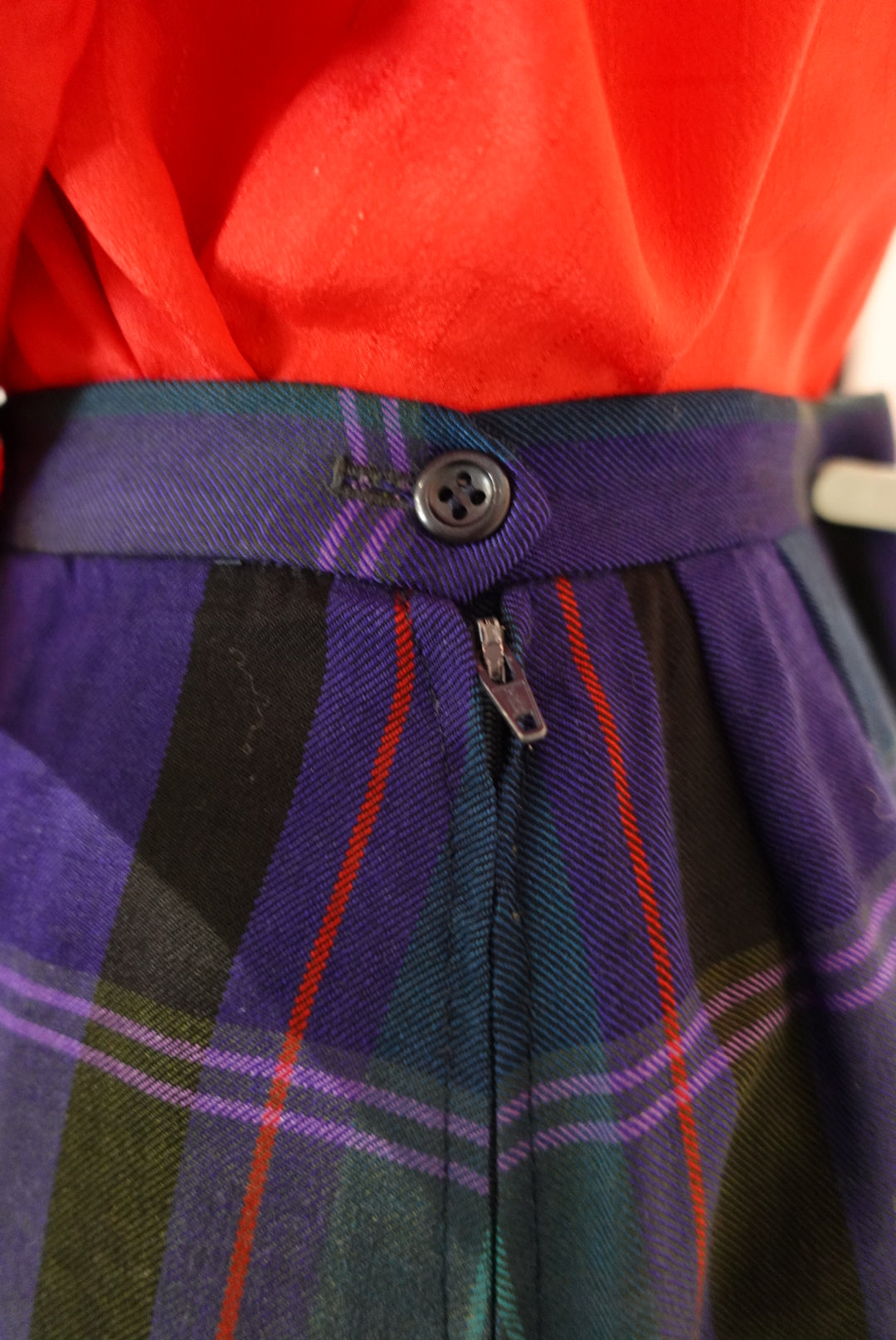 La Jupe Tartan "British Heritage" - Laine Made in UK