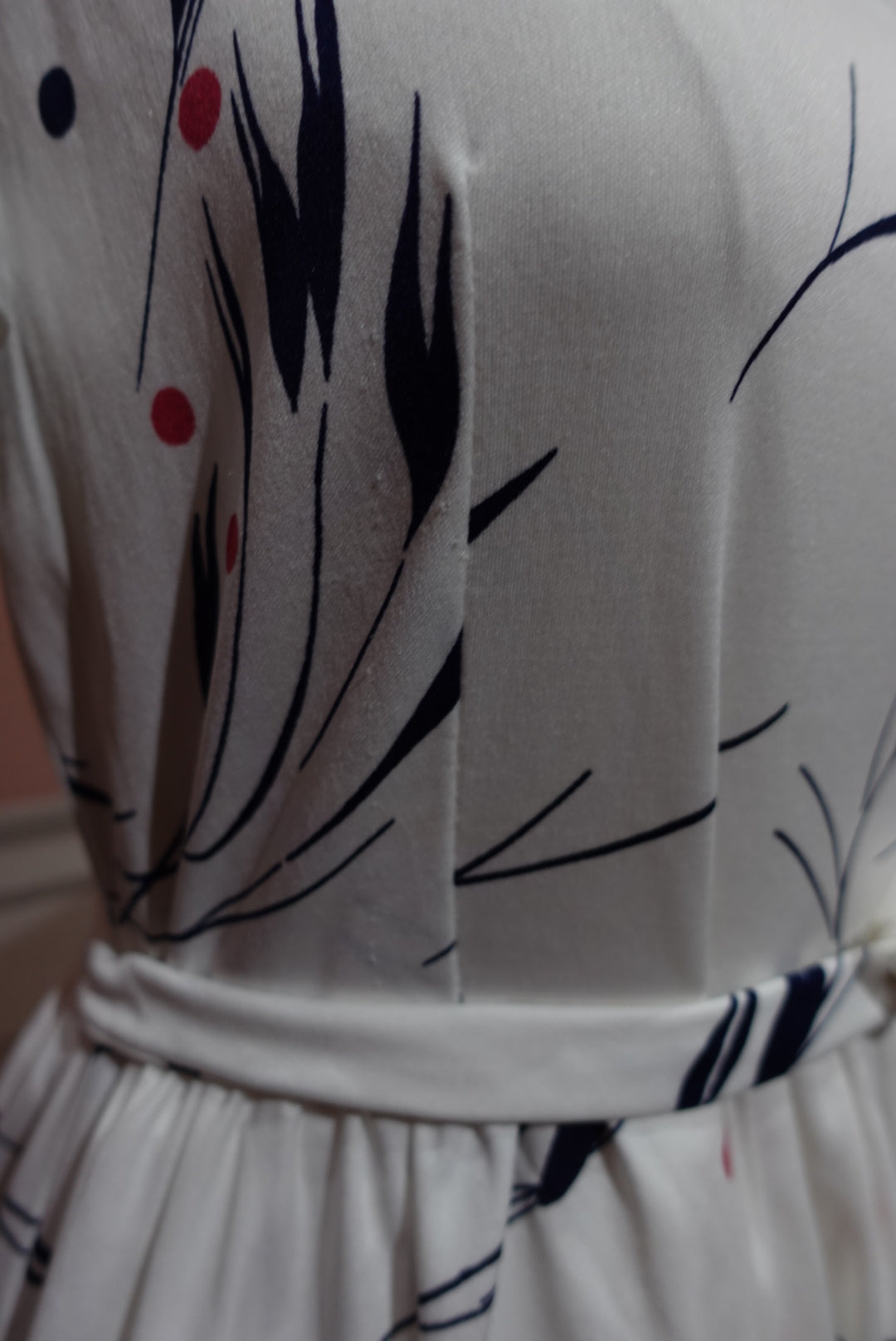 La Robe "Guinguette" — Fait Main Vintage (Style 50s)