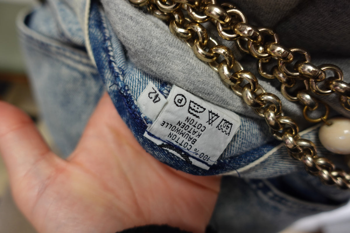 Jupe en jean vintage – années 80/90