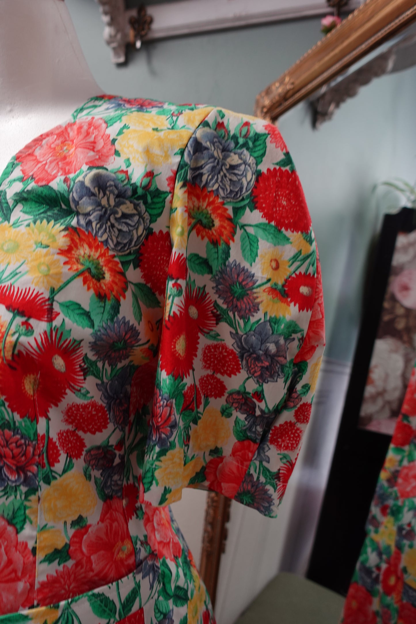 Ensemble de créateur d'époque – Coton Fleuri & Made in France