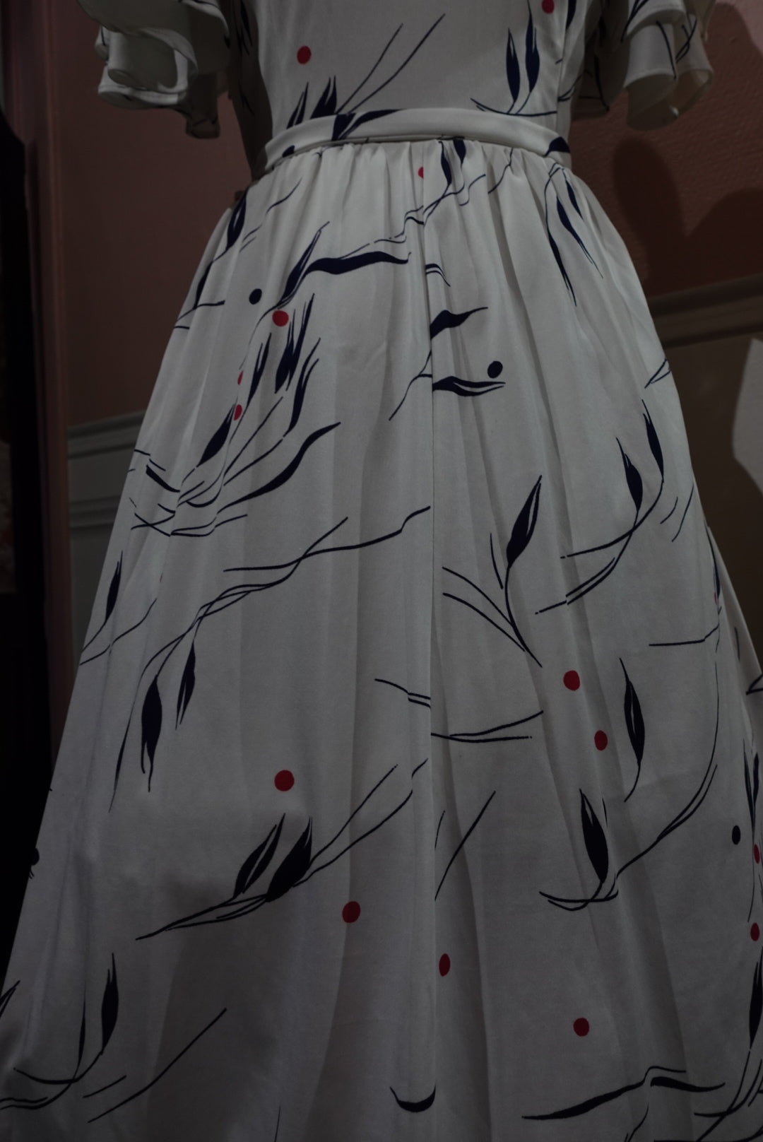 La Robe "Guinguette" — Fait Main Vintage (Style 50s)