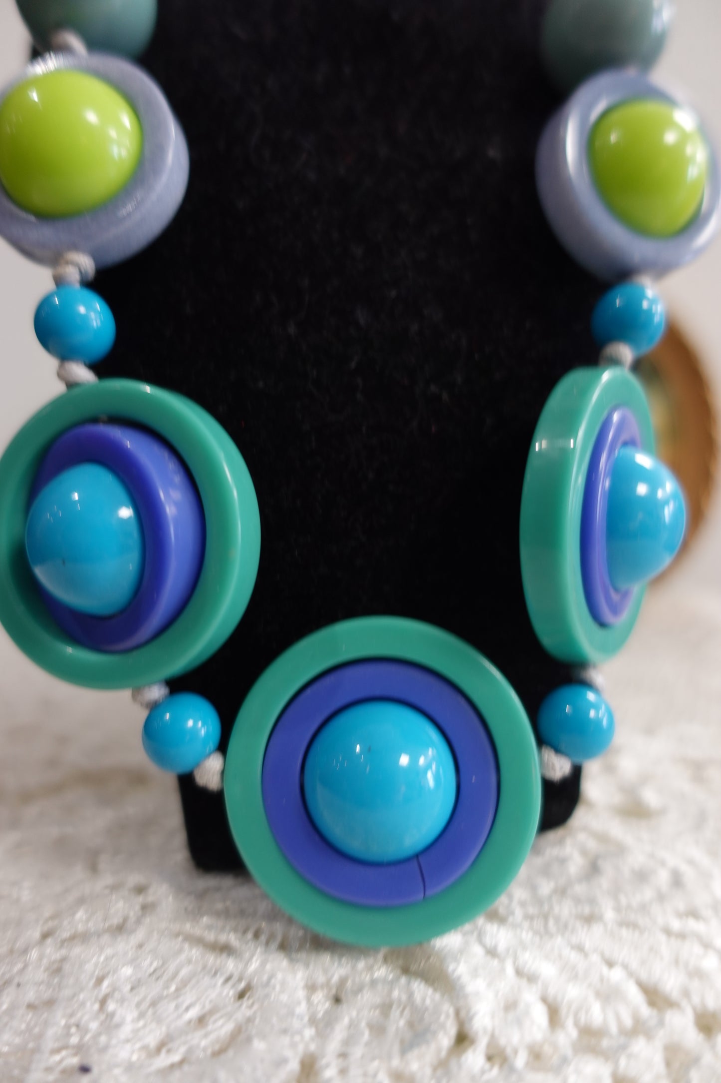Collier "Galaxie Pop" Orbitant - Design 80s