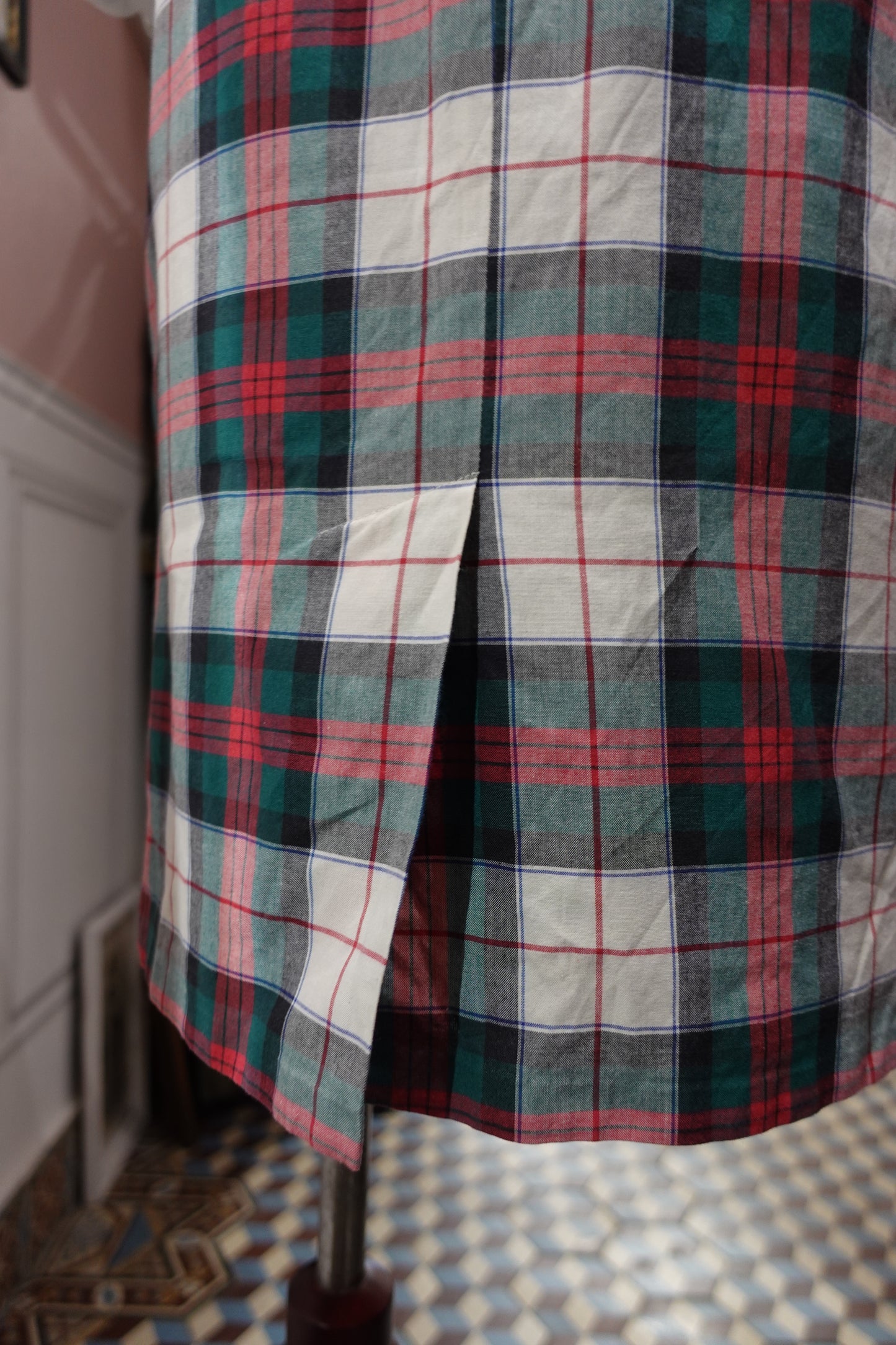 La Jupe "Highlands" - Tartan Vintage & Silhouette Preppy