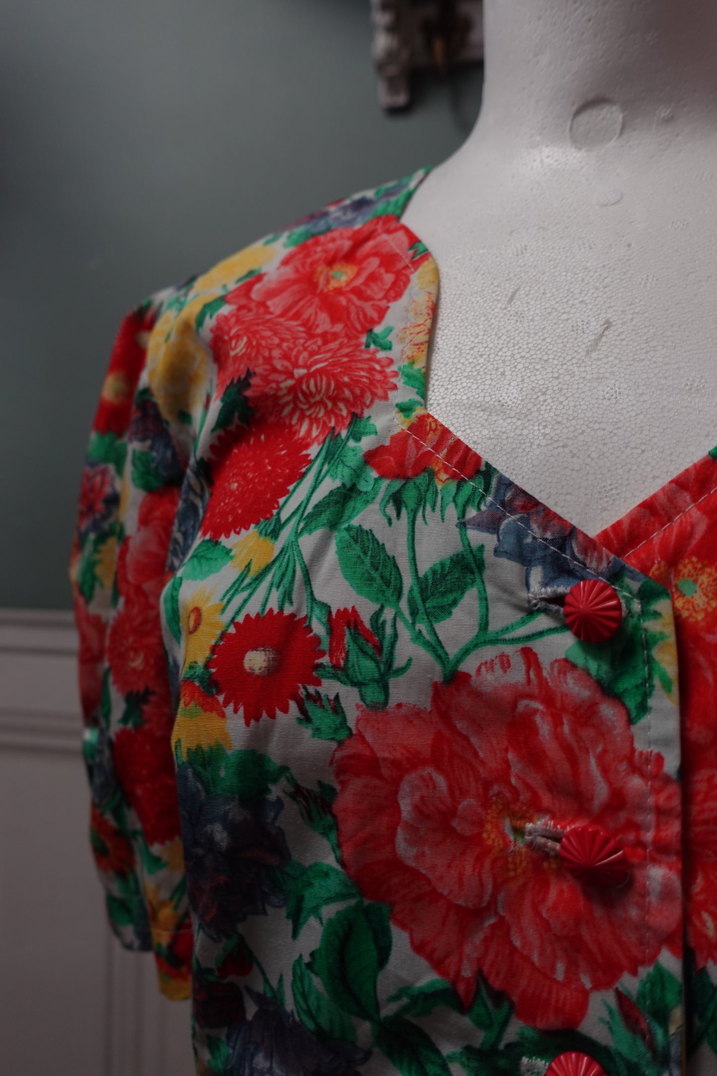 Ensemble de créateur d'époque – Coton Fleuri & Made in France