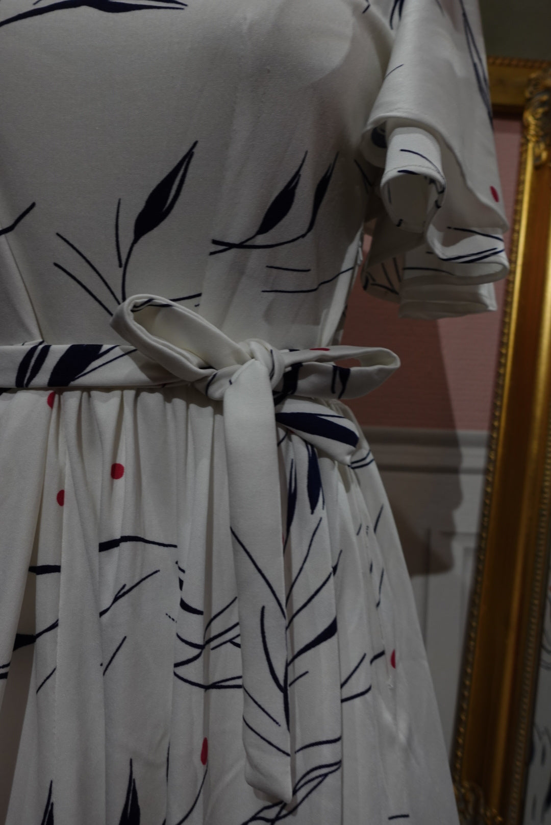 La Robe "Guinguette" — Fait Main Vintage (Style 50s)