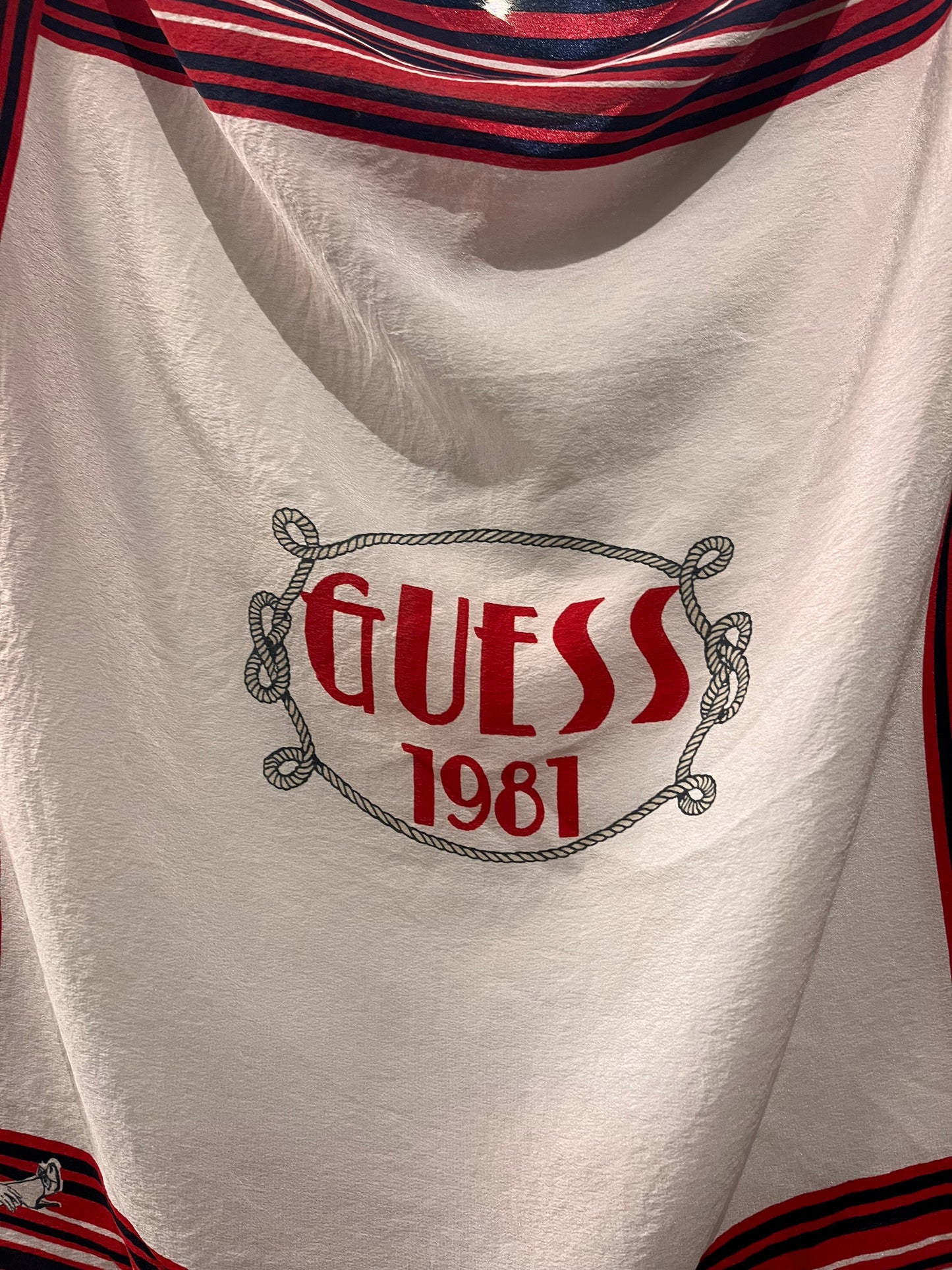 Foulard Guess 1981 Vintage