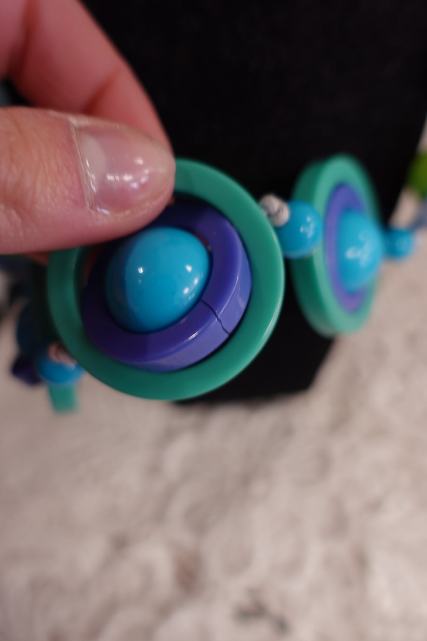 Collier "Galaxie Pop" Orbitant - Design 80s