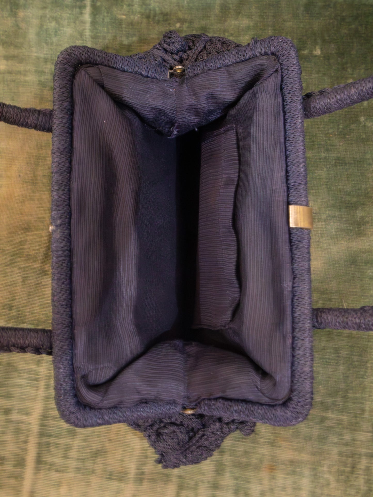 Petit Sac à Main Structuré "Le Parisien" — Noir Vintage