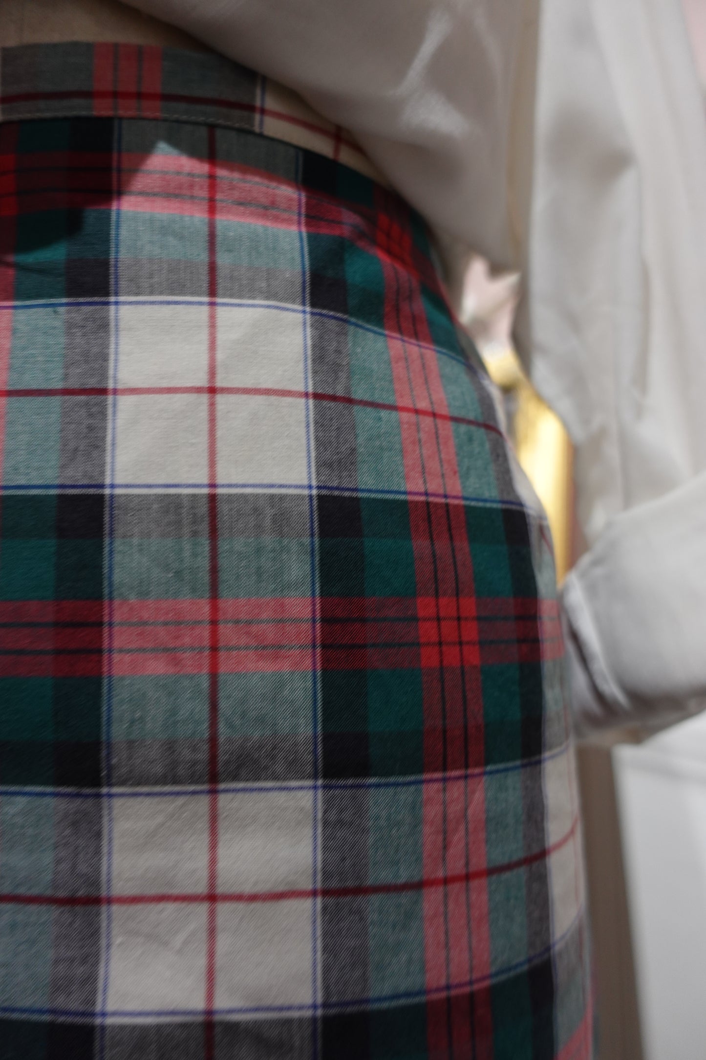 La Jupe "Highlands" - Tartan Vintage & Silhouette Preppy