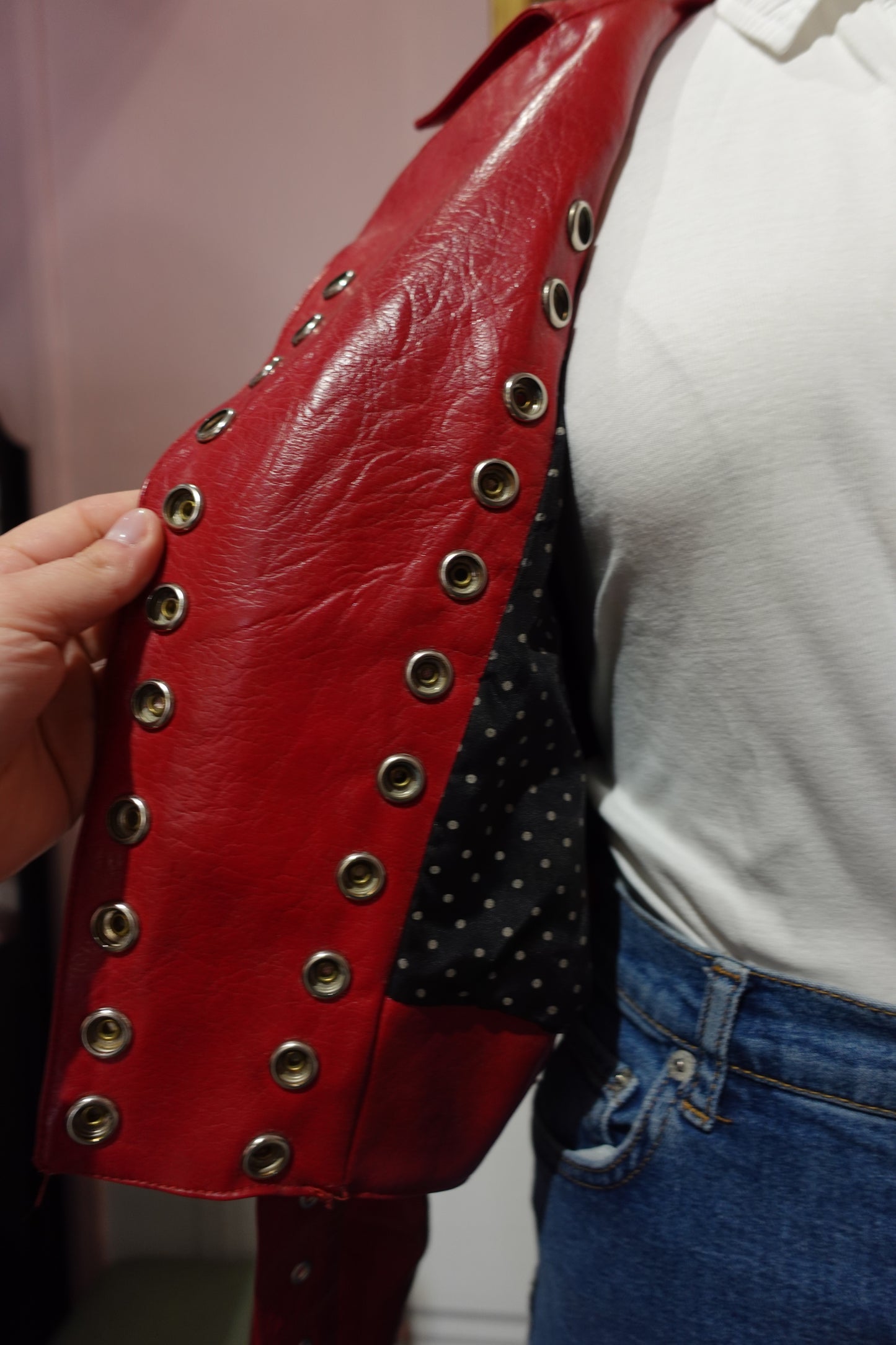 Le Perfecto "Red Passion" 80s – Maison Fuchs Schmitt