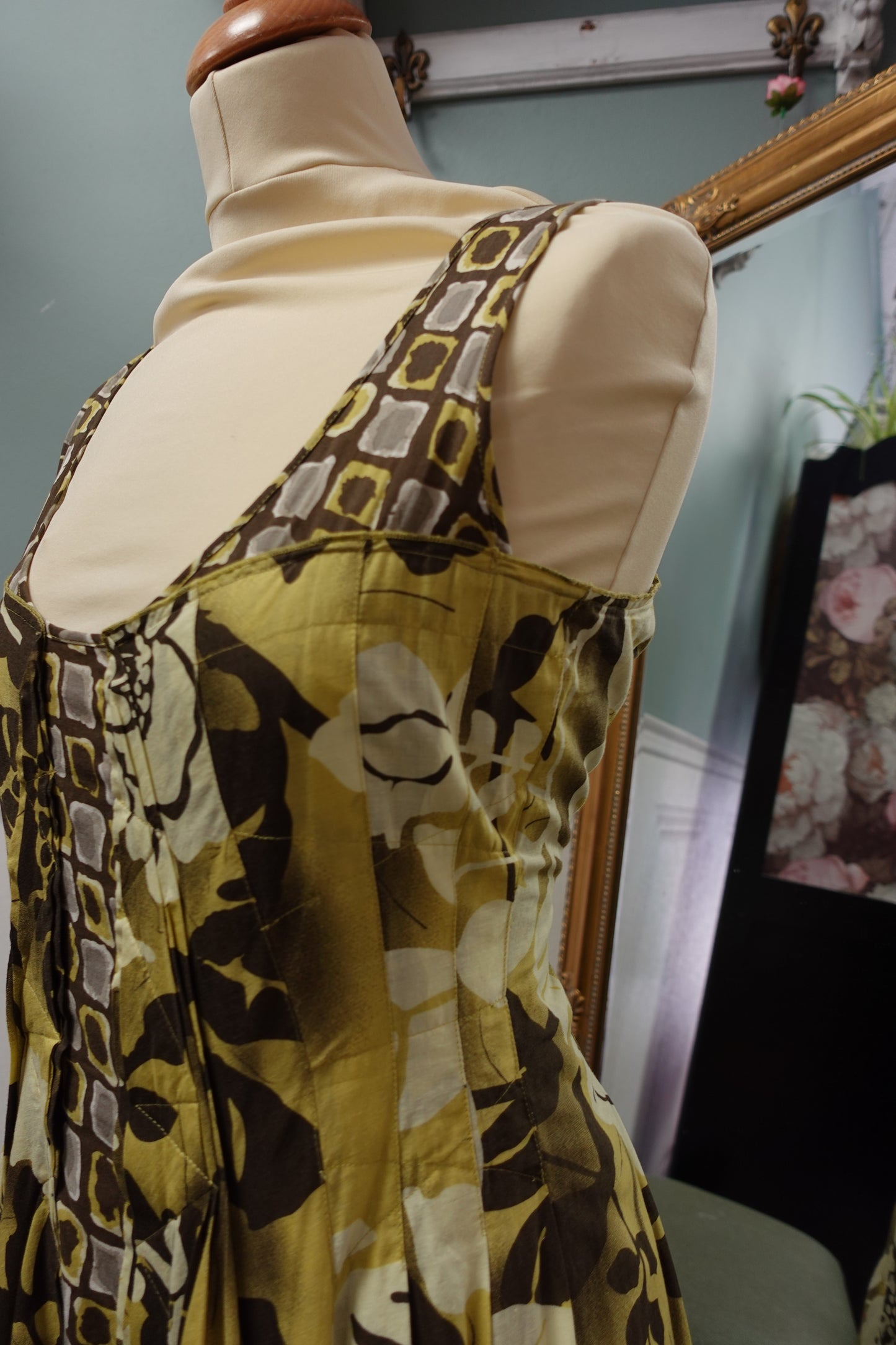 Robe midi déstructurée en coton – Mais il est où le soleil ?