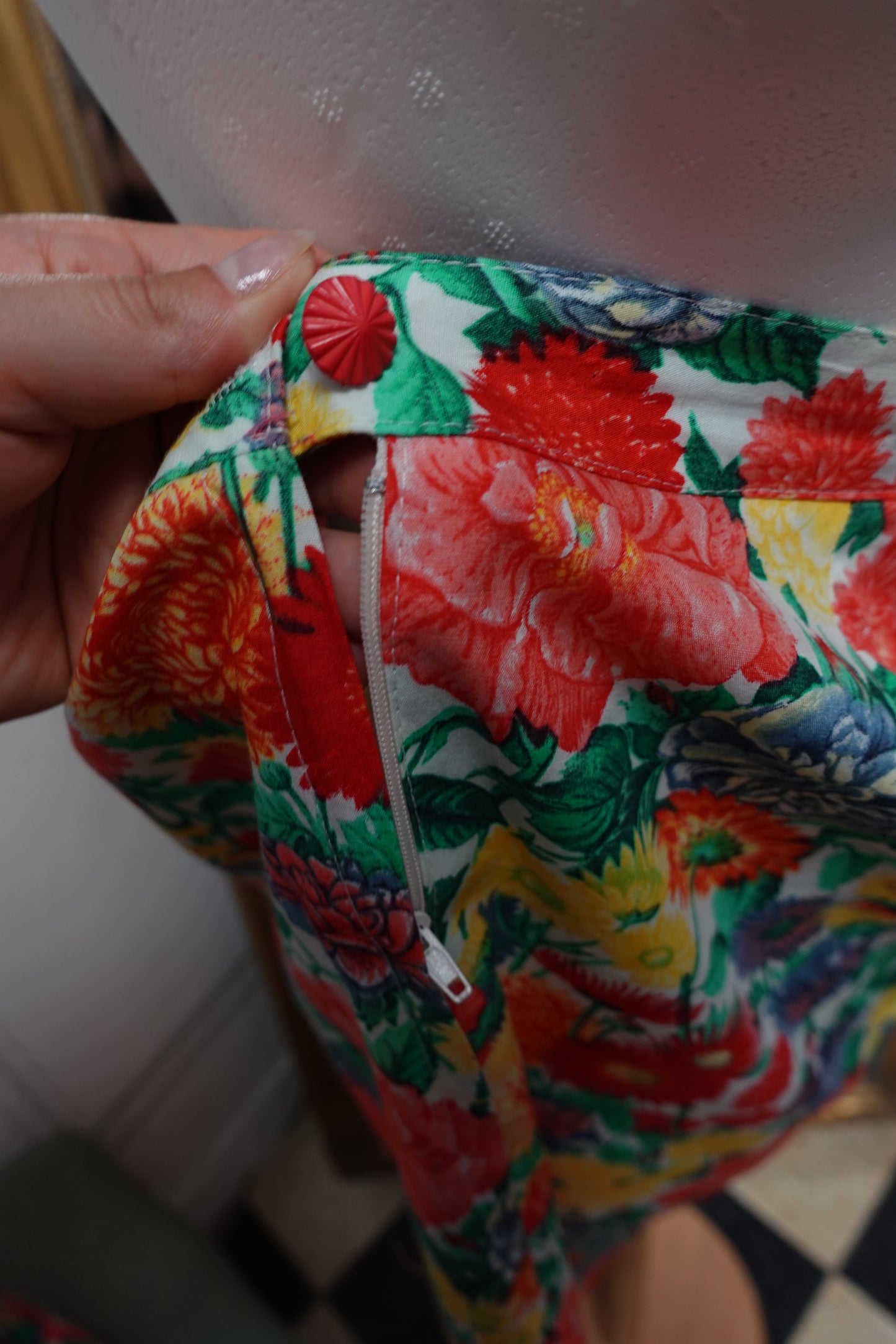 Ensemble de créateur d'époque – Coton Fleuri & Made in France