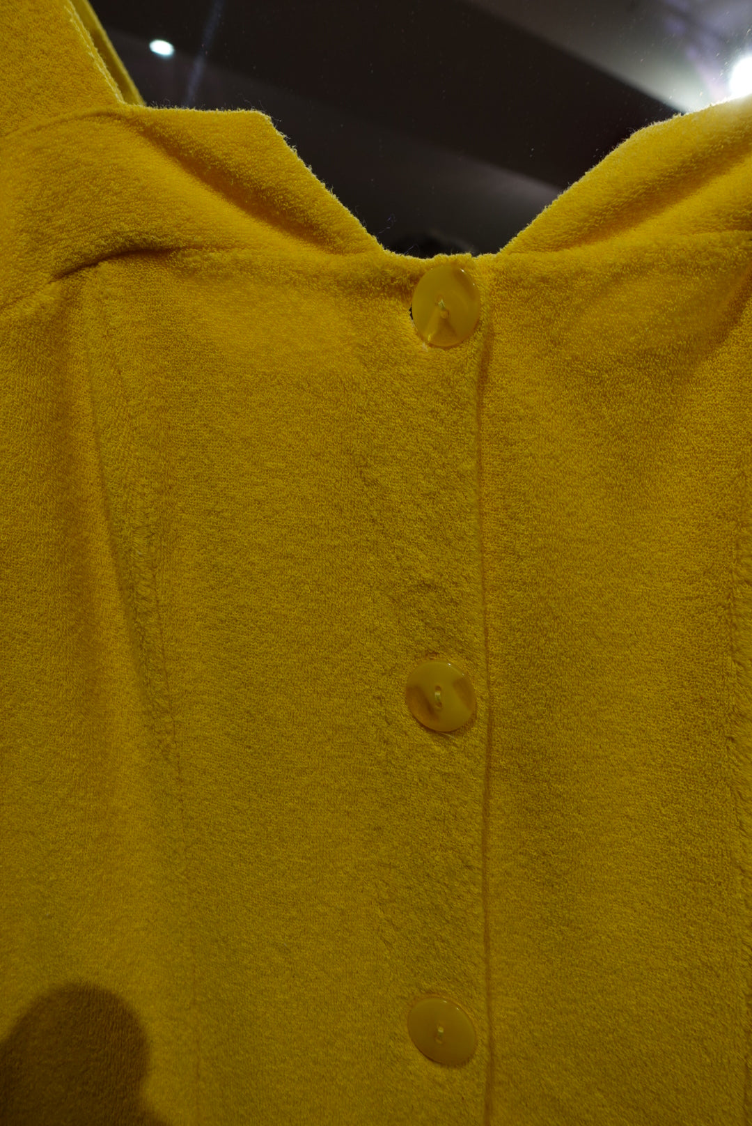 La Robe "Poolside" — Éponge Jaune Vitaminée (Vintage Italie)