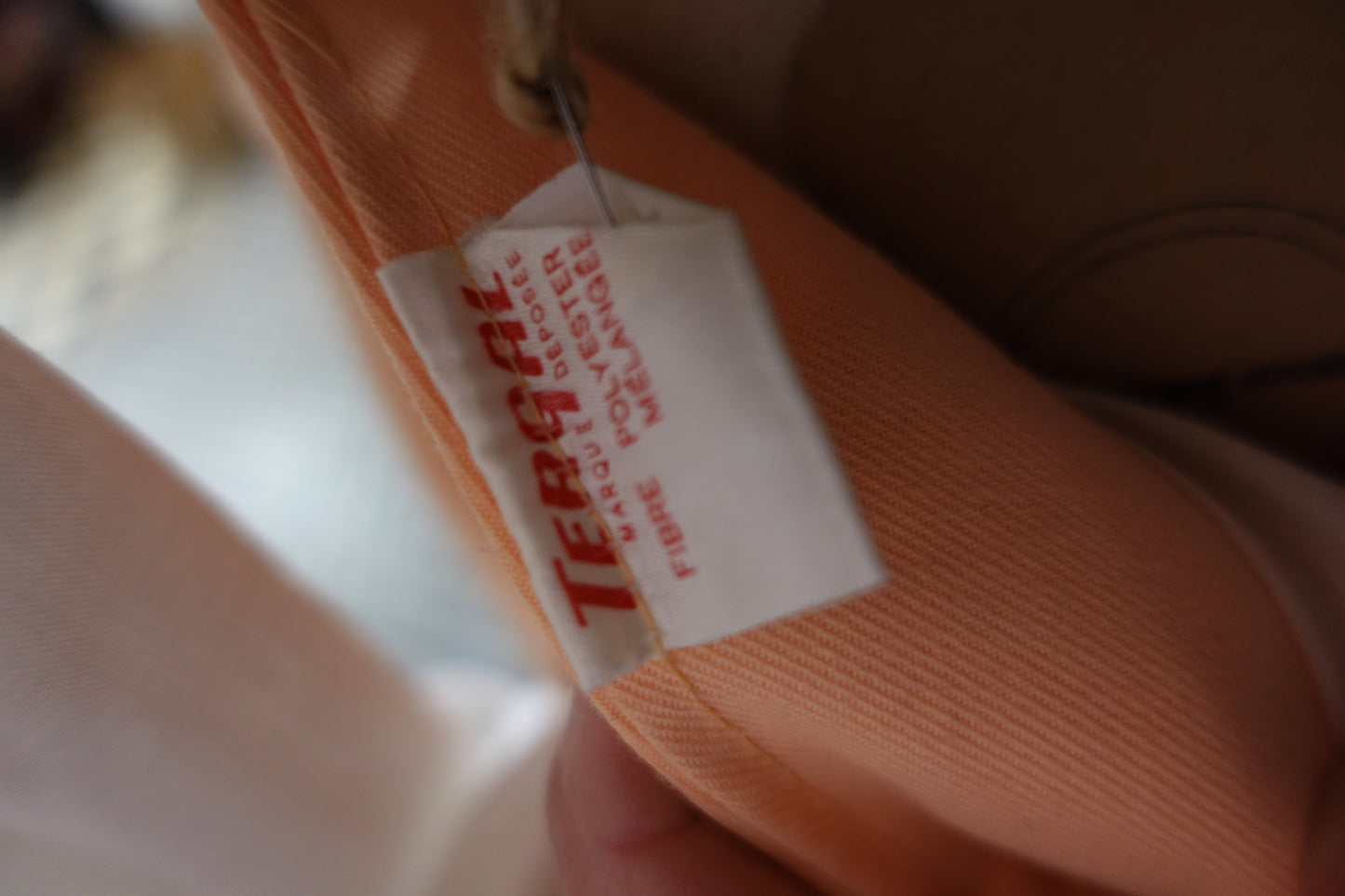 La Jupe "Sorbet Mandarine" - Vintage Structuré