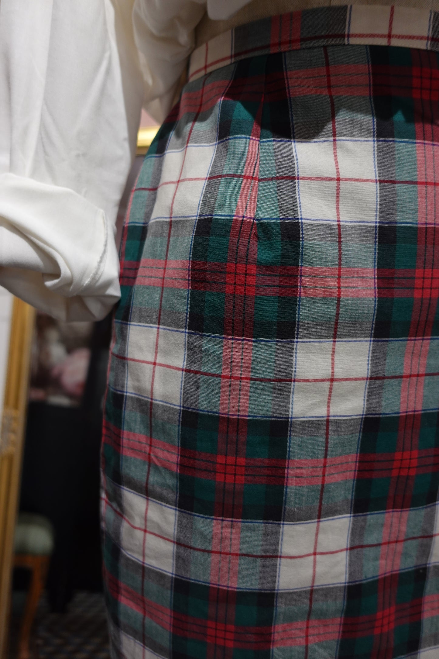 La Jupe "Highlands" - Tartan Vintage & Silhouette Preppy