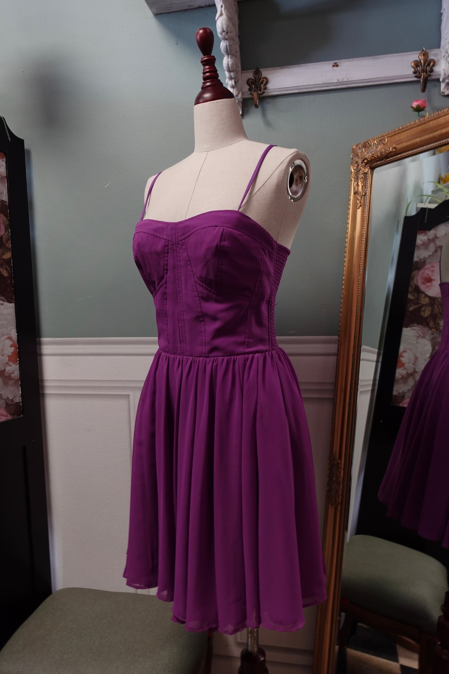 Robe Guess violette – Coupe bustier – Taille S