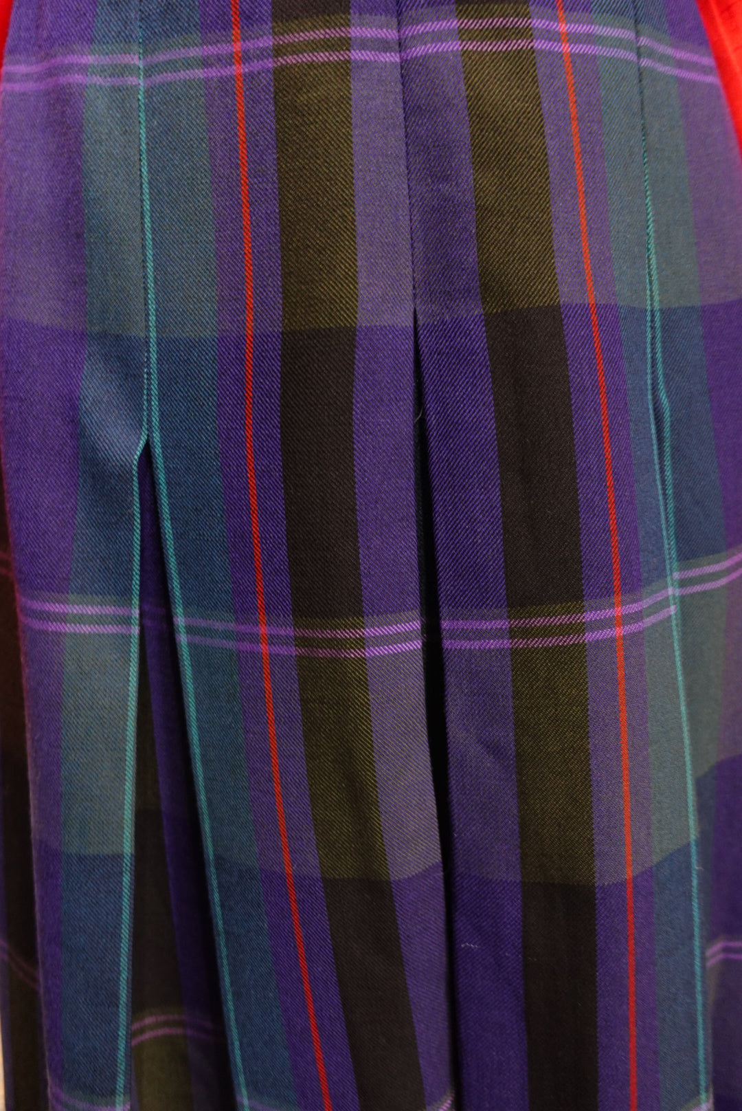 La Jupe Tartan "British Heritage" - Laine Made in UK