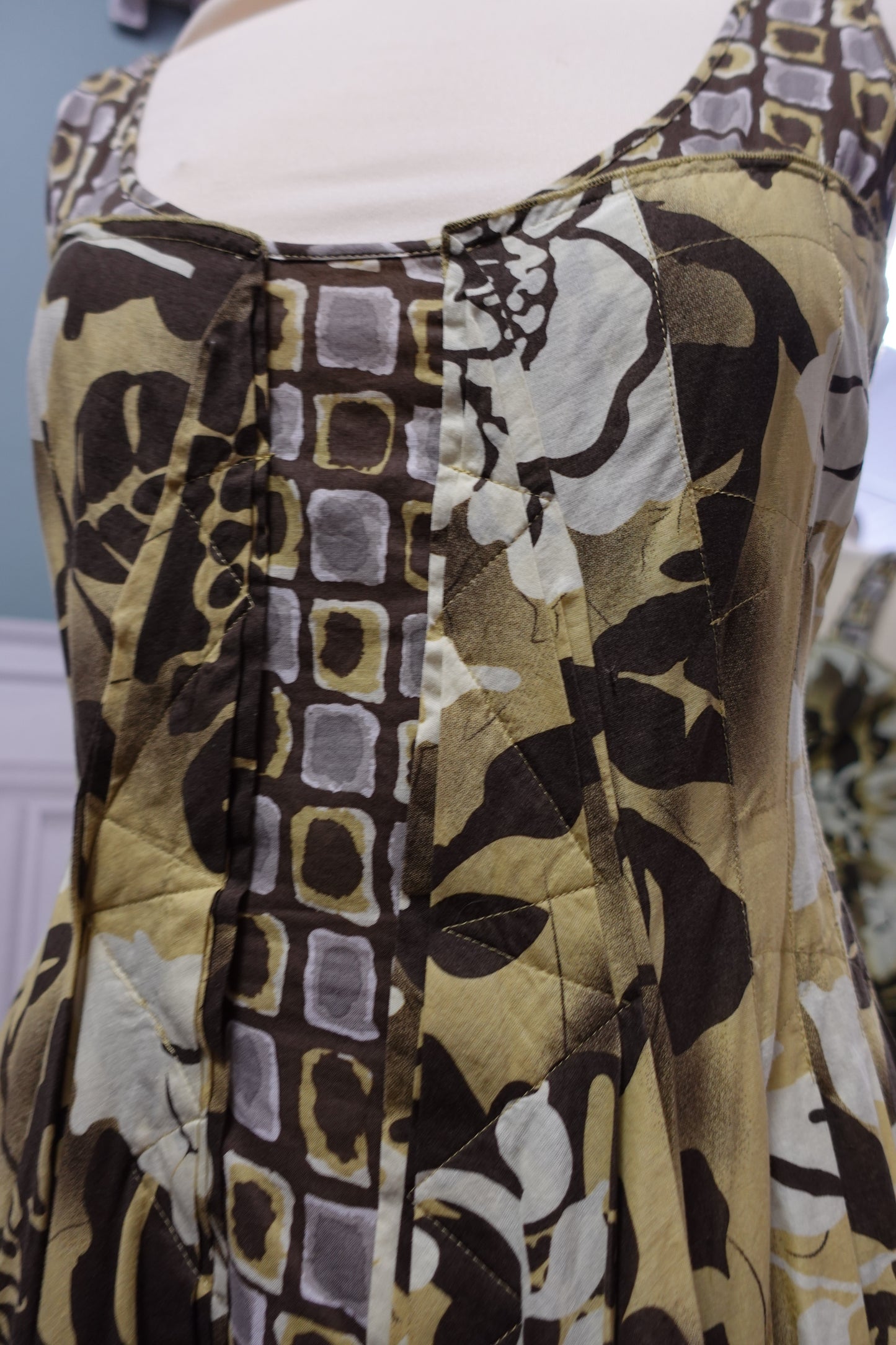 Robe midi déstructurée en coton – Mais il est où le soleil ?