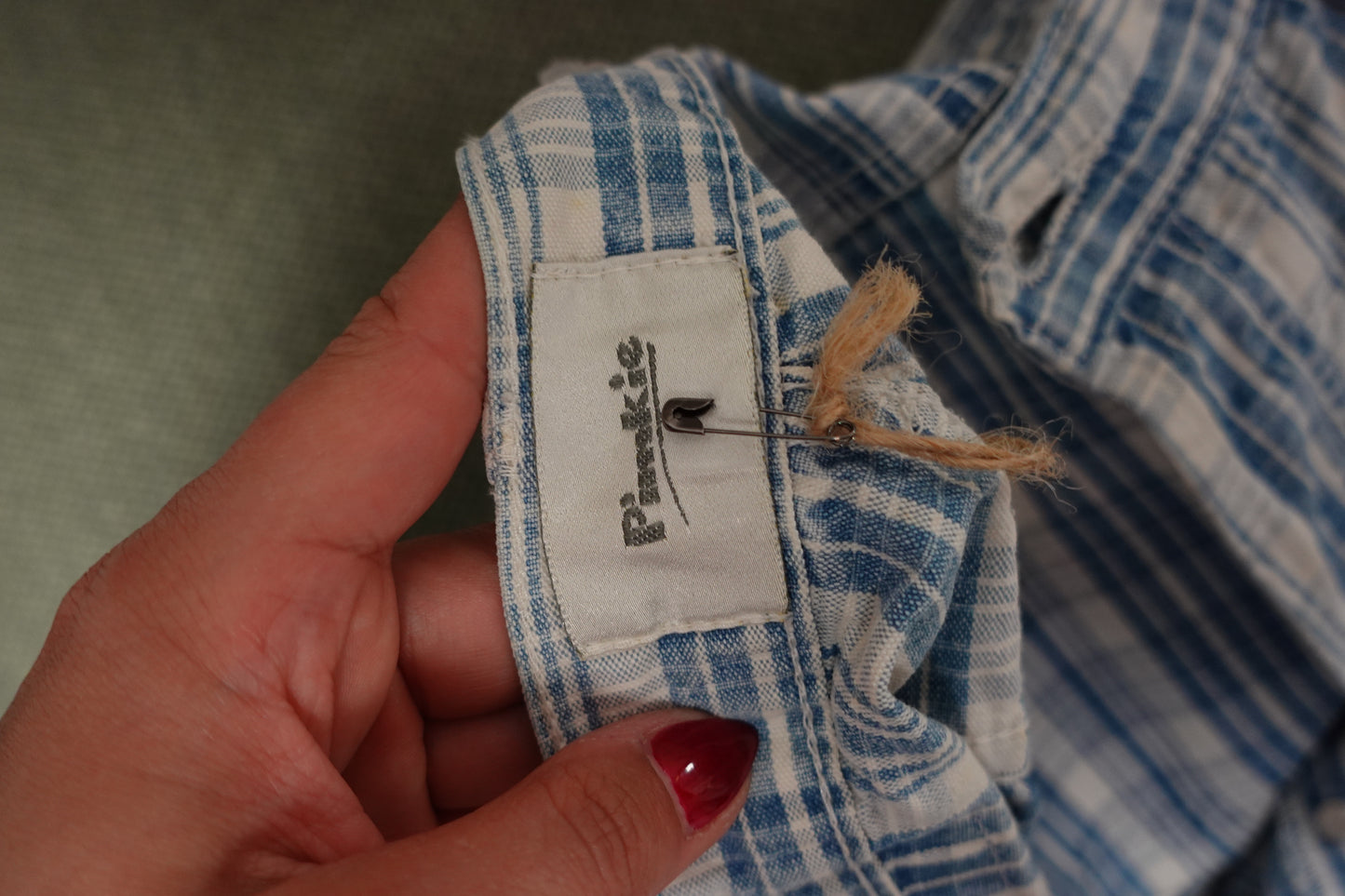 Short Vintage Pimkie à Rayures - Années 90