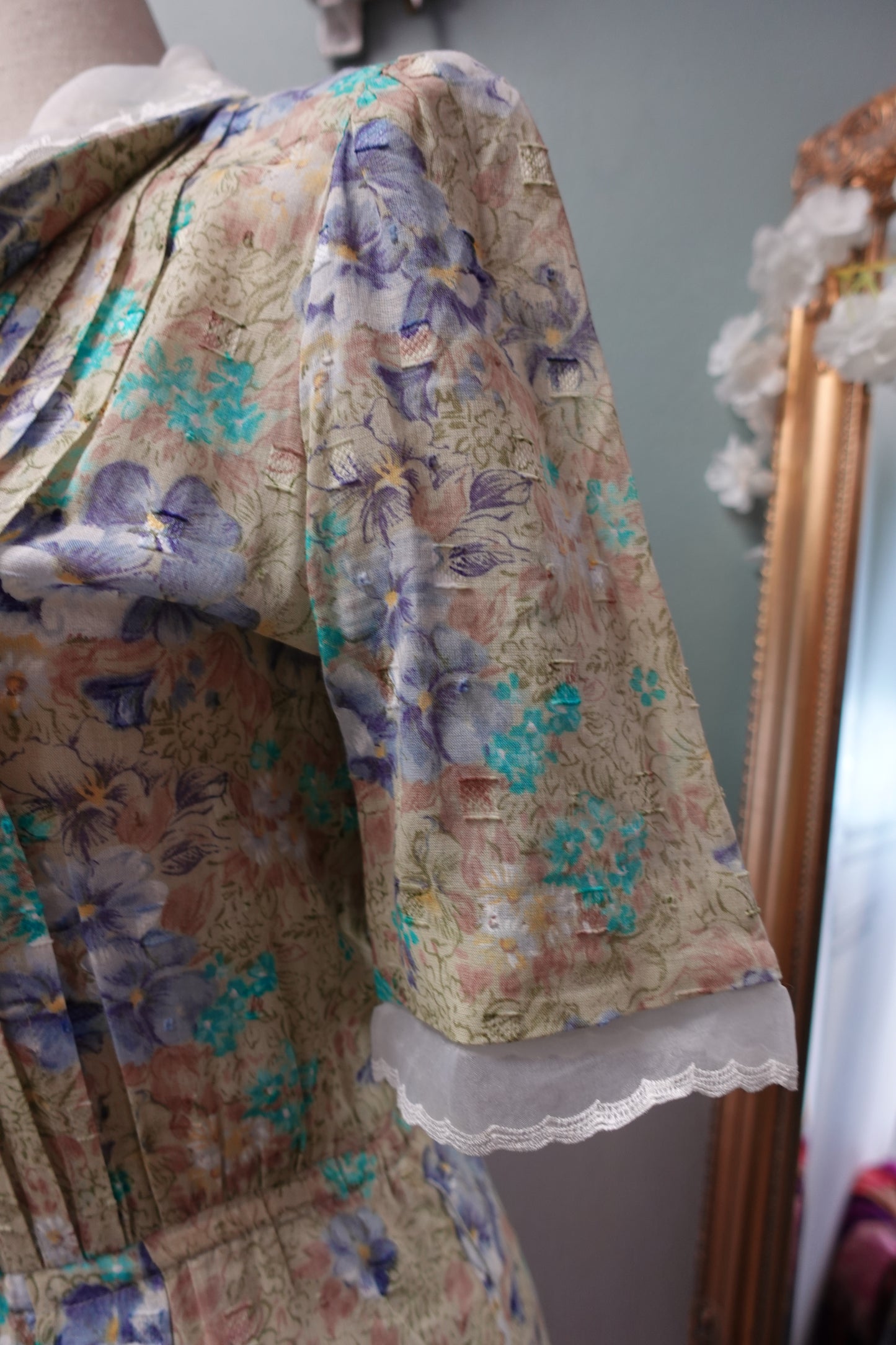 Robe Vintage "Belle Vogue" – Édition Tokyo – 100% Cupro
