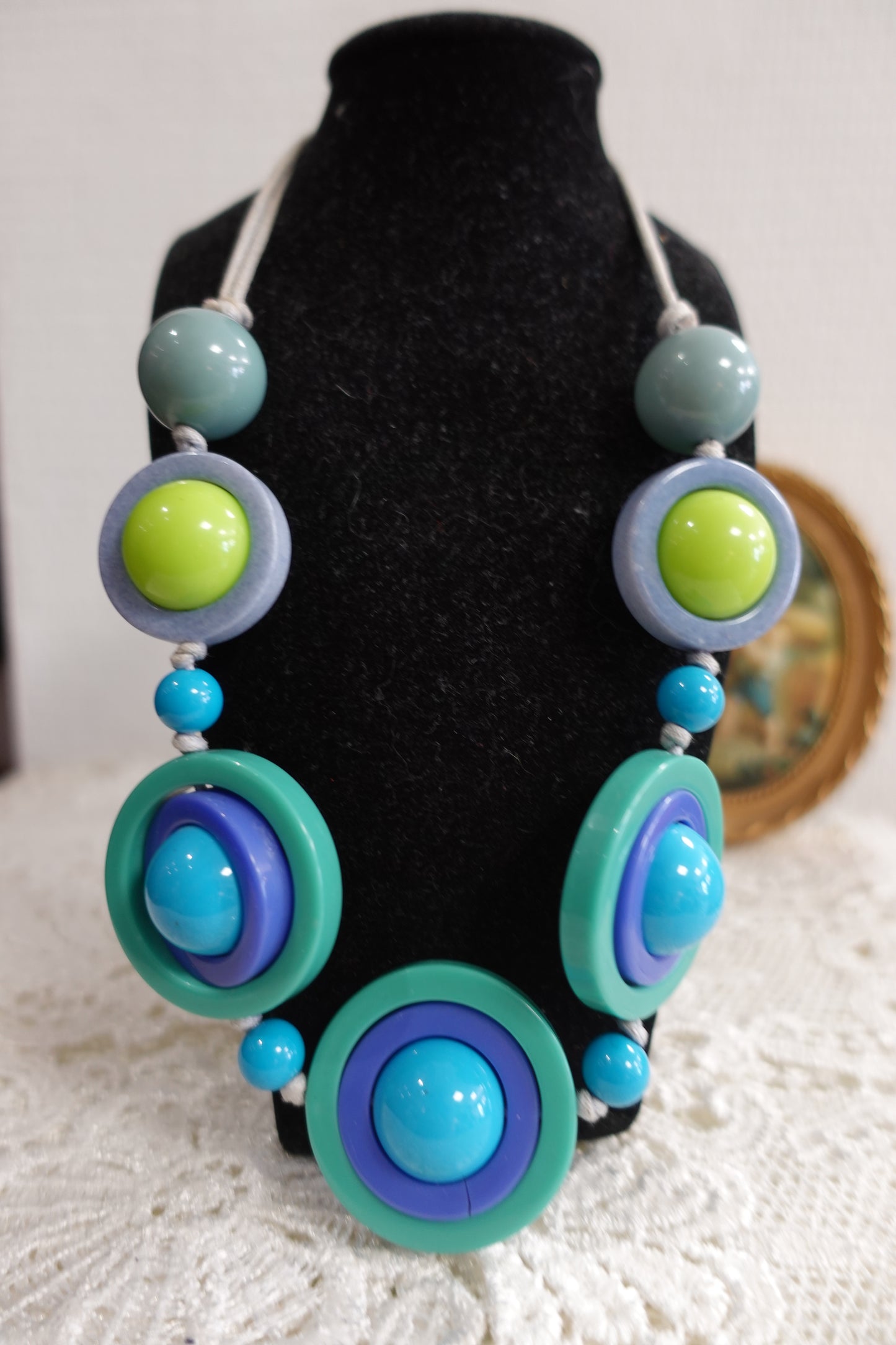 Collier "Galaxie Pop" Orbitant - Design 80s