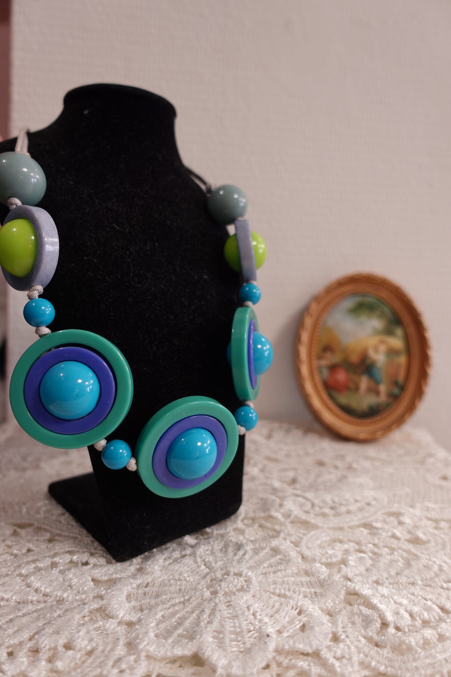 Collier "Galaxie Pop" Orbitant - Design 80s
