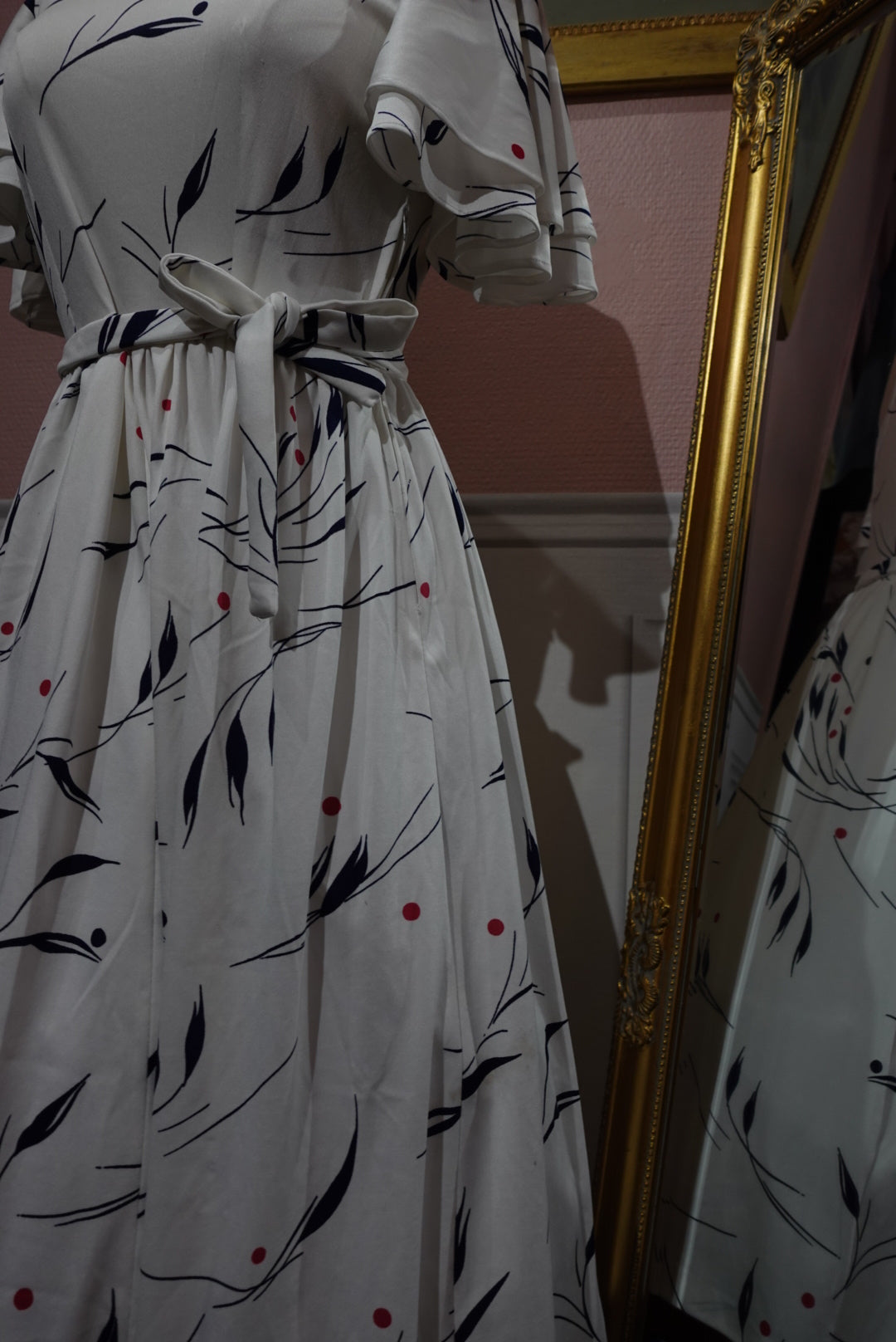 La Robe "Guinguette" — Fait Main Vintage (Style 50s)