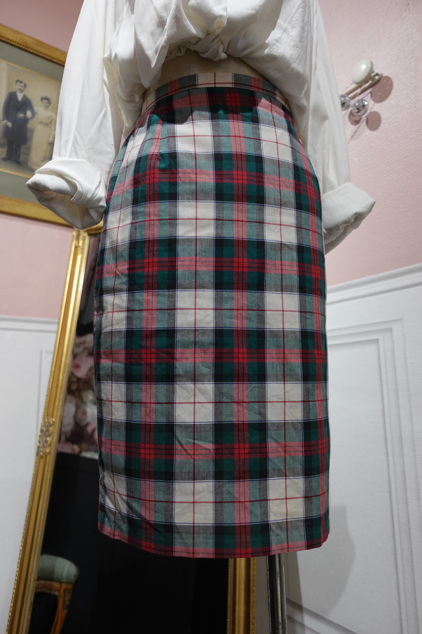 La Jupe "Highlands" - Tartan Vintage & Silhouette Preppy