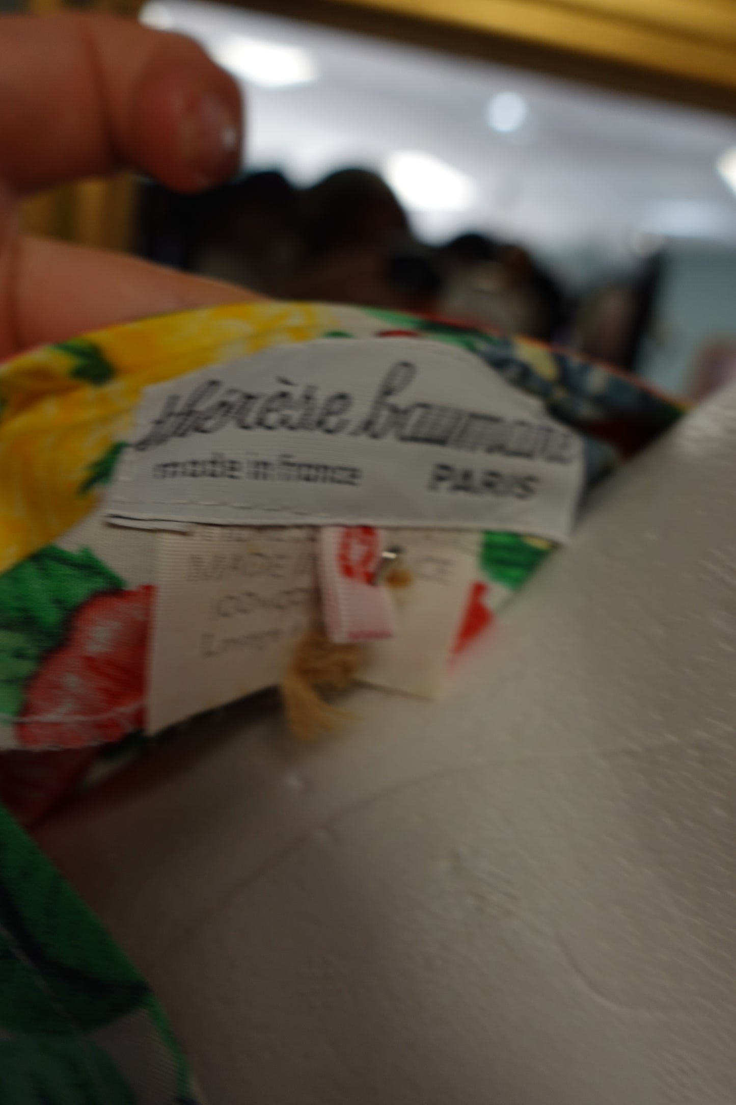 Ensemble de créateur d'époque – Coton Fleuri & Made in France