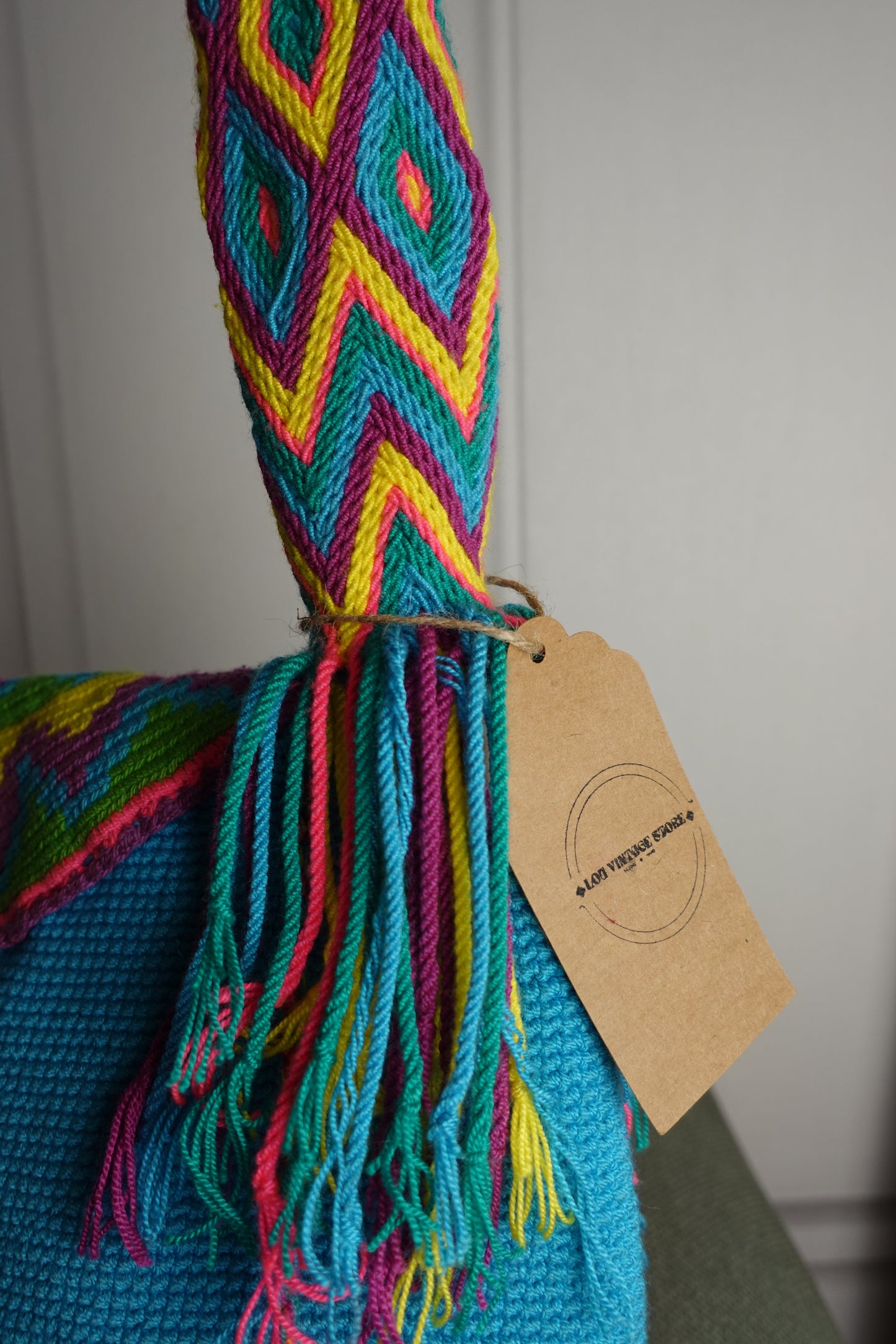 Sac bandoulière artisanal vintage années 70 – Bohème & Hippie