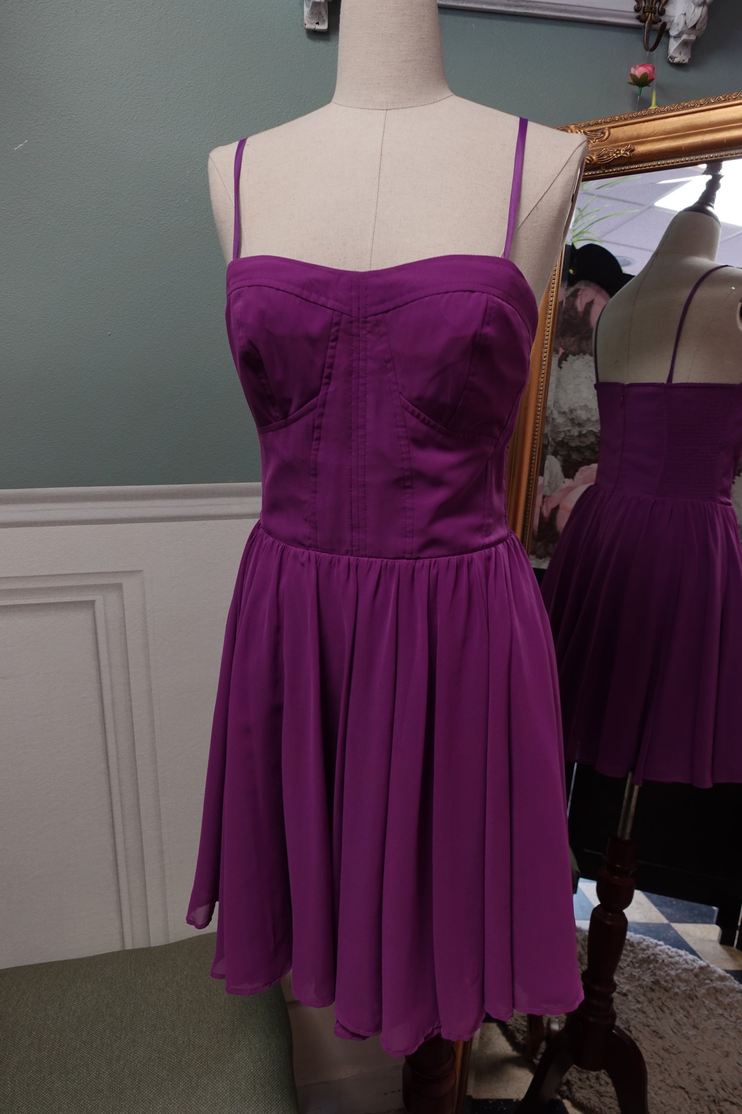 Robe Guess violette – Coupe bustier – Taille S