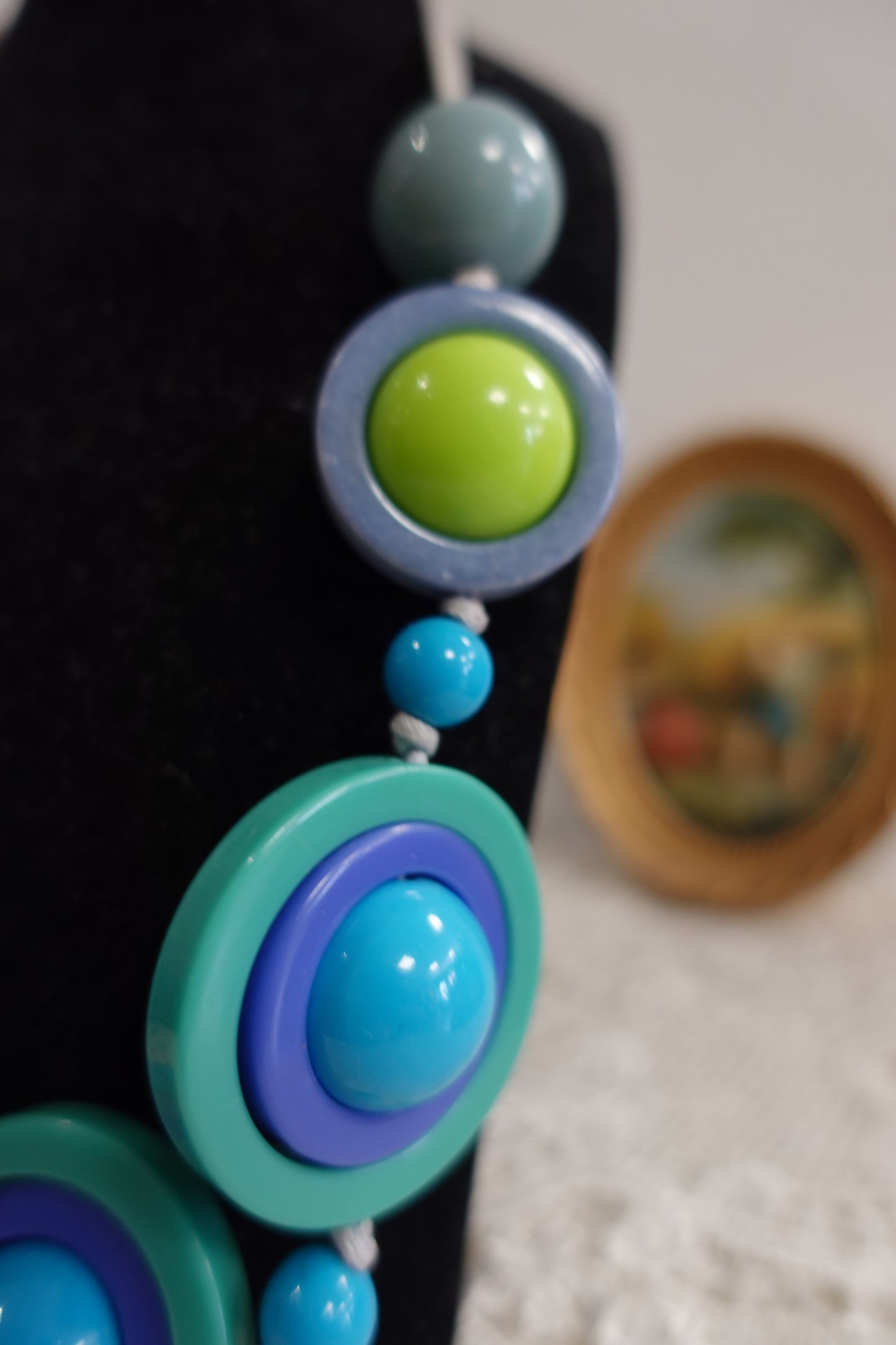 Collier "Galaxie Pop" Orbitant - Design 80s